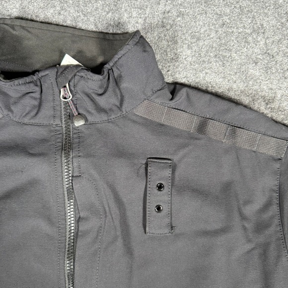 The North Face Apex Softshell Jacket Mens Large Black Fleece Lined Full Zip - Picture 2 of 11